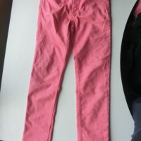 розови дънки клин НМ, снимка 2 - Детски панталони и дънки - 37577670