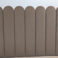 Меки стенни панели Табла за легло Тапициран стенен панел, снимка 1 - Мебели за детската стая - 42267252