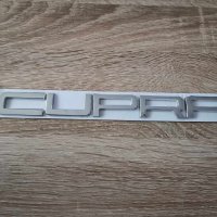 сребрист надпис Купра Cupra Seat Leon , снимка 3 - Аксесоари и консумативи - 44371302