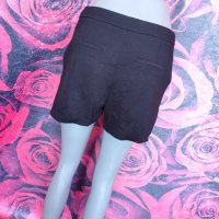 Черни къси еластични панталони Л/ХЛ, снимка 2 - Къси панталони и бермуди - 22003489