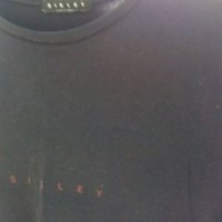 Тишърт Sisley, размер S, черен, снимка 3 - Тениски - 34187931