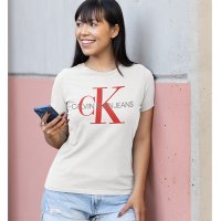  Тениска Calvin Klein принт,модели цветове и размери , снимка 5 - Тениски - 29429431