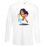 Мъжка тениска DC Wonder Woman Star Wars Игра,Изненада,Подарък,Геймър, , снимка 4 - Тениски - 36808544