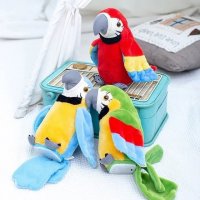 Плюшен интерактивен говорещ папагал Арчи, снимка 3 - Музикални играчки - 37565431