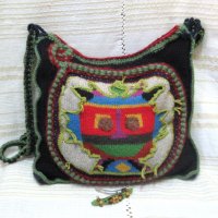 Плетена чанта ръчна изработка, снимка 1 - Чанти - 30929766