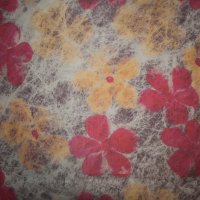 Плат дизайнерска органза естествена коприна принт цветя, снимка 8 - Поли - 34474519