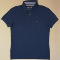 Tommy Hilfiger оригинална поло тениска S памучна фланелка, снимка 1 - Тениски - 29536141