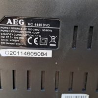 AEG портативна мини система с USB,CD,радио,с дистанционно-90в, снимка 2 - Друга електроника - 42573566