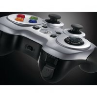 Геймпад Logitech Wireless Gamepad F710, безжичен, вибрация, USB , снимка 5 - Джойстици и геймпадове - 32057587