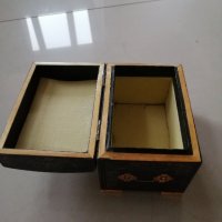 Малка дървена кутия 11 х 7.5  h  9 см. , снимка 3 - Други стоки за дома - 31233854