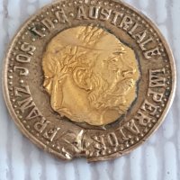 Стара монета на император Франц Йосиф и Мария Тереза , снимка 3 - Нумизматика и бонистика - 33755948
