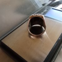 мъжки сребърен пръстен, снимка 4 - Пръстени - 40435219