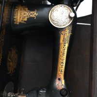 Страхотна стара машина Singer, снимка 6 - Антикварни и старинни предмети - 42241642