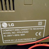 LG  FFH-376MV-Mini Compo System vintage, снимка 7 - Аудиосистеми - 35652867