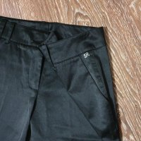 Черен сатениран панталон M/L-10лв.НАМАЛЕНИЕ, снимка 3 - Къси панталони и бермуди - 40780696