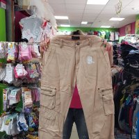 Продавам мъжки бежов панталон, снимка 1 - Панталони - 29204080