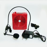 Високоговорител микрофон усилвател радио USB радиоприемник мегафон за екскурзоводство речи митинги, снимка 1 - Микрофони - 29243015