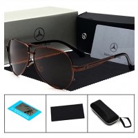 Слънчеви очила - Mercedes Benz - Brown, снимка 1 - Слънчеви и диоптрични очила - 29624787
