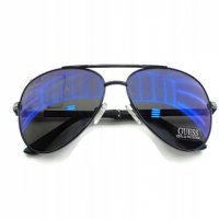 Мъжки слънчеви очила Guess тип авиатор , Огледални -45%, снимка 3 - Слънчеви и диоптрични очила - 39980686