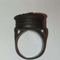 Стар възрожденски, болярски пръстен 19 век. , снимка 10 - Антикварни и старинни предмети - 44355253