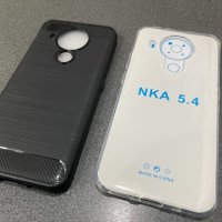 Nokia 5.4 силиконов гръб Carbon и прозрачен гръб Nordic, снимка 1 - Калъфи, кейсове - 31672276