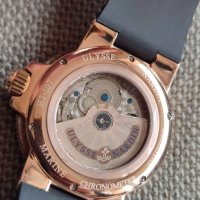Мъжки луксозен часовник Ulysse Nardin Le Locle Suisse Marine Chronometer , снимка 13 - Мъжки - 44225144