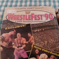 WWF КЕЧ МАНИЯ VHS Видеокасети, снимка 3 - Други жанрове - 42678544