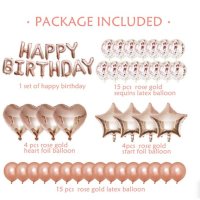 Комплект балони за Рожден ден - 50 части, снимка 3 - Декорация за дома - 40360683