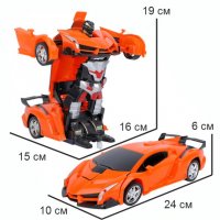 RC кола робот Трансформърс (Transformers), снимка 4 - Коли, камиони, мотори, писти - 39183929