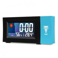 Дигитален часовник Square Clock, цветен дисплей, снимка 3 - Други стоки за дома - 38377979