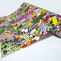 Супер БОМБ стикер sticker BOMB 150х50см JDM , снимка 1 - Аксесоари и консумативи - 29727917