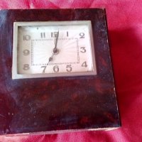 Стар настолен часовник касичка , снимка 1 - Антикварни и старинни предмети - 42041593