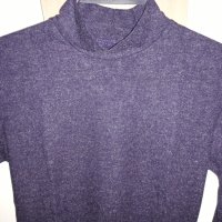 Ново дамско боди поло с дълъг ръкав тъмнолилаво, снимка 5 - Блузи с дълъг ръкав и пуловери - 30059536