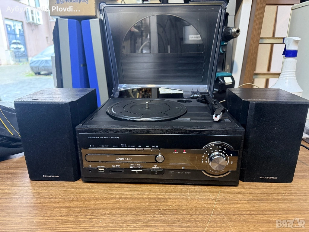 CLATRONIC MC 1033 CD-, MP3-USB-TUNER- TURNTABLE, снимка 1