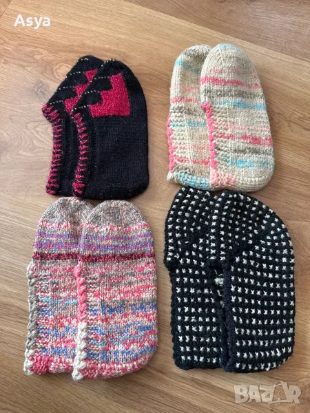 Ръчно плетени терлици , снимка 1