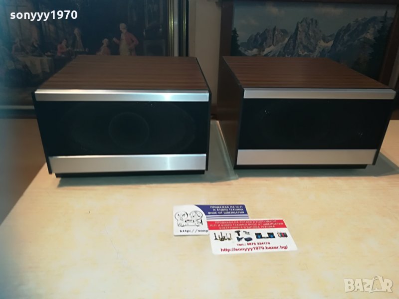 grundig box39-тонколони-2бр-внос швеицария 21х20х13см, снимка 1