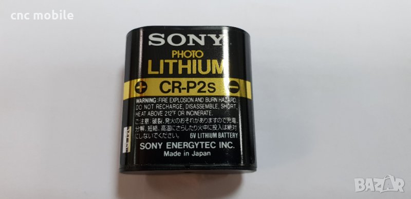 Sony батерия CR-2P за фотоапарат оригинал, снимка 1