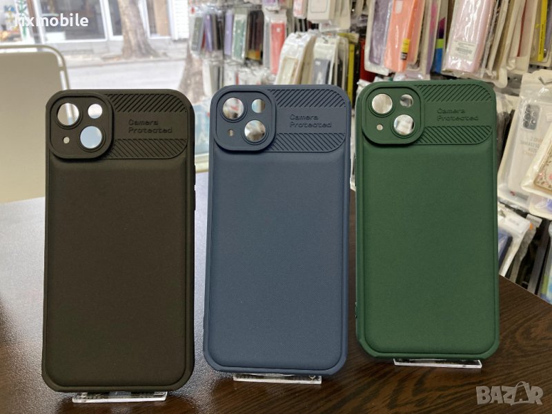 Промо! Apple iPhone 14 Plus Силиконов гръб/кейс Honeycomb, снимка 1