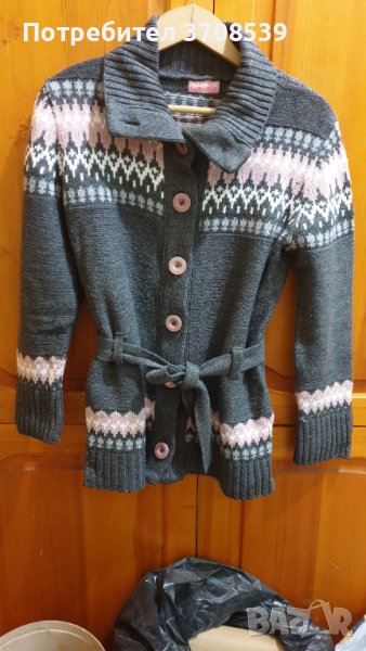 Детска жилетка с коланче, снимка 1