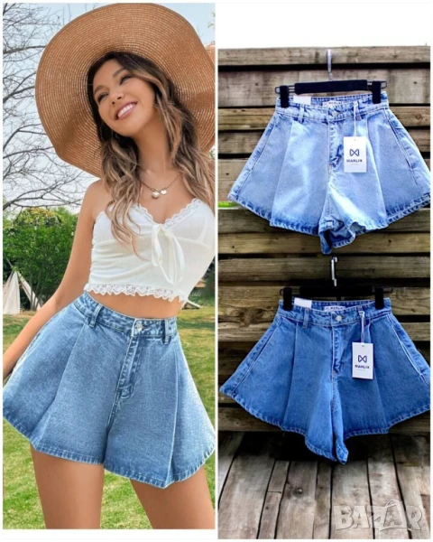 Къси панталонки ВИДЕО НА МОДЕЛА, снимка 1