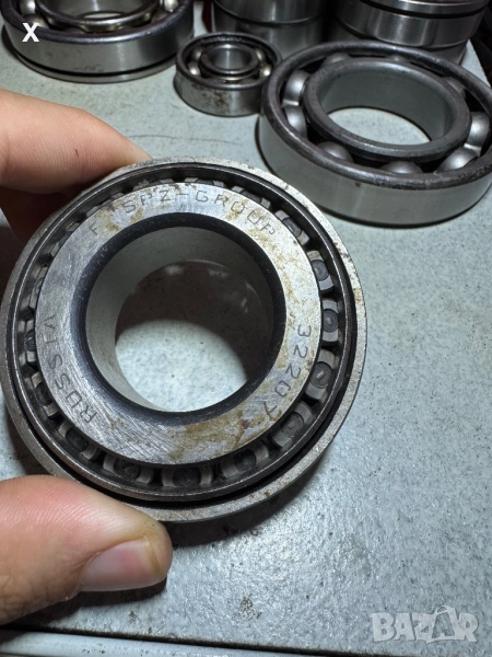 ЛАГЕР 32207 SPZ 35*72*24,25мм НОВ РУСКИ, снимка 1