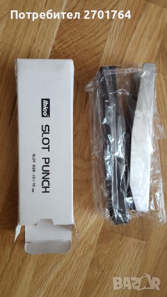 Перфоратор за баджове Ибико, снимка 1