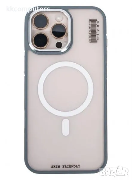 Калъф Wlons Skin Friendly с MagSafe / Сив / за iPhone 16 Pro Max 6.9 Баркод : 3130985, снимка 1