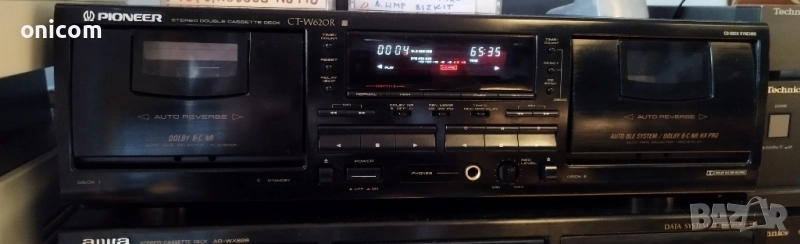 Pioneer CT-620R-двукасетъчен дек, снимка 1