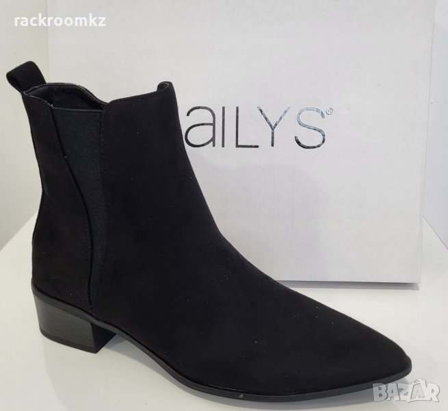 ПРОМОЦИЯ! -50% Дамски боти на ток Hailys модел: BE Jona black, снимка 1