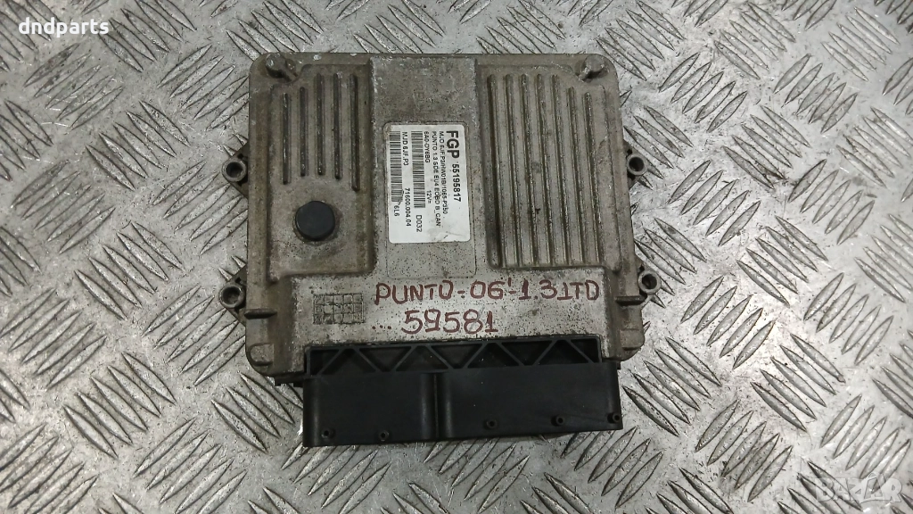 Компютър Fiat Punto 1.3JTD 2006г. 55195817 MJD6JF.P3 , снимка 1