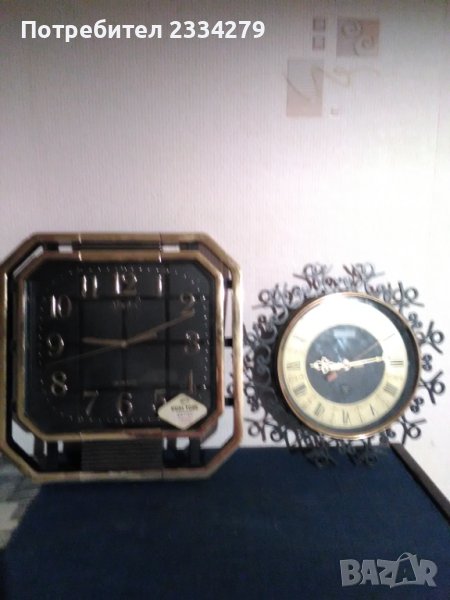 Часовници за стена,електромеханични марка,,Янтарь" и ,,Аjanta"., снимка 1