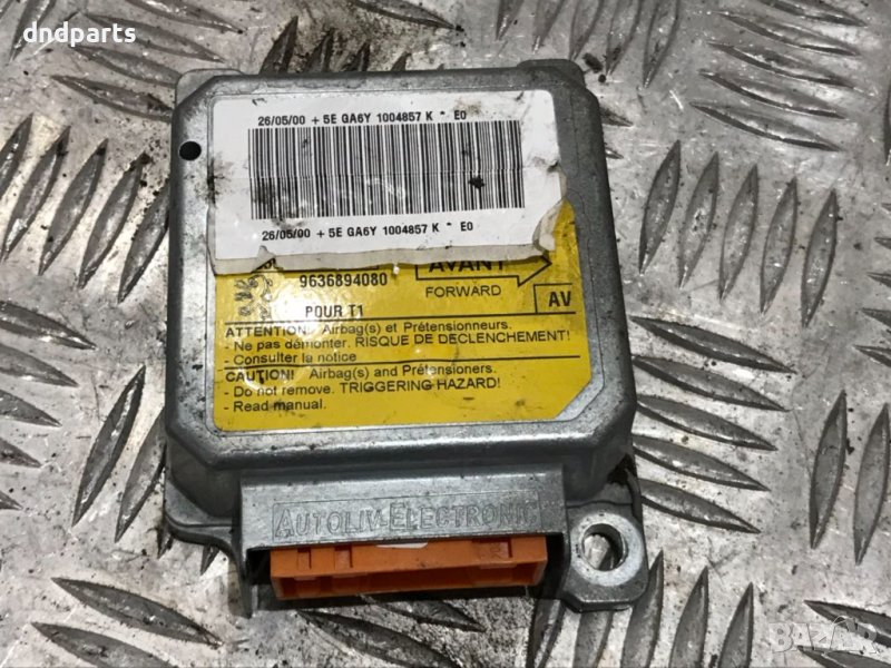 AIRBAG сензор Peugeot 206, 1.4i, 1999г., снимка 1