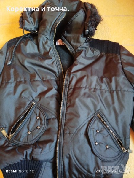 Продавам ново,черно дамско яке., снимка 1