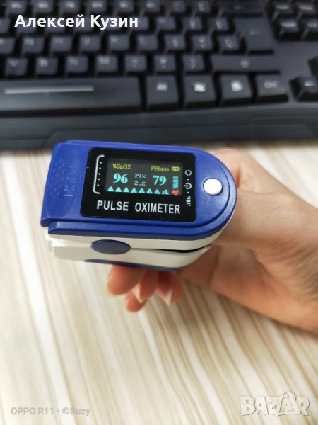 Нов оксиметър, пулсоксиметър, снимка 1